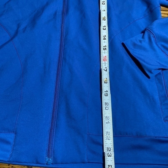 Under Armour Nylon Jacket Blue Full Zip Size L. - Picture 5 of 8